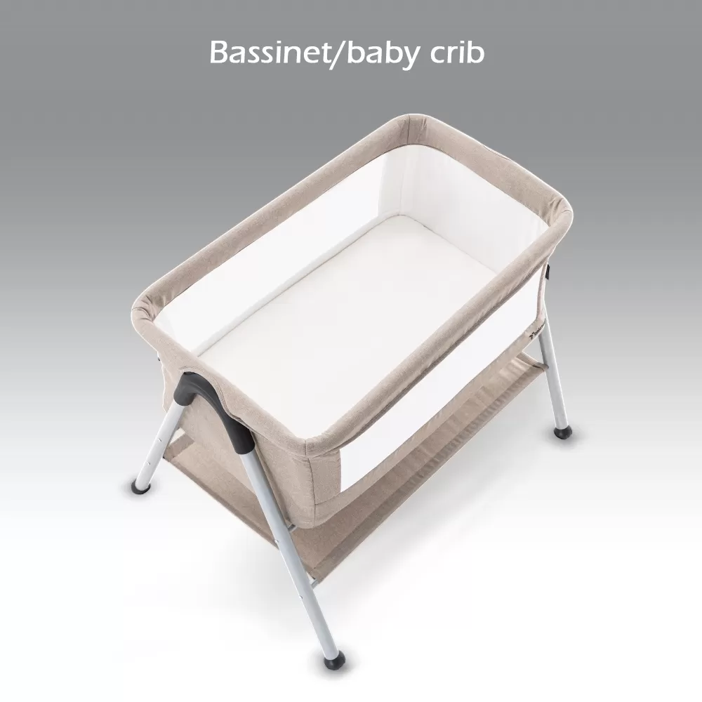 Teknum SLEEPZEN 2 Bedside Crib Bassinet - Ivory