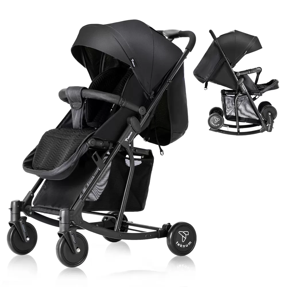 TEKNUM 2in1 Glide Stroller - Black