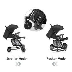 TEKNUM 2in1 Glide Stroller - Black