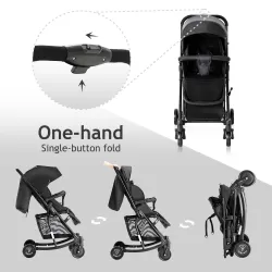 TEKNUM 2in1 Glide Stroller - Black