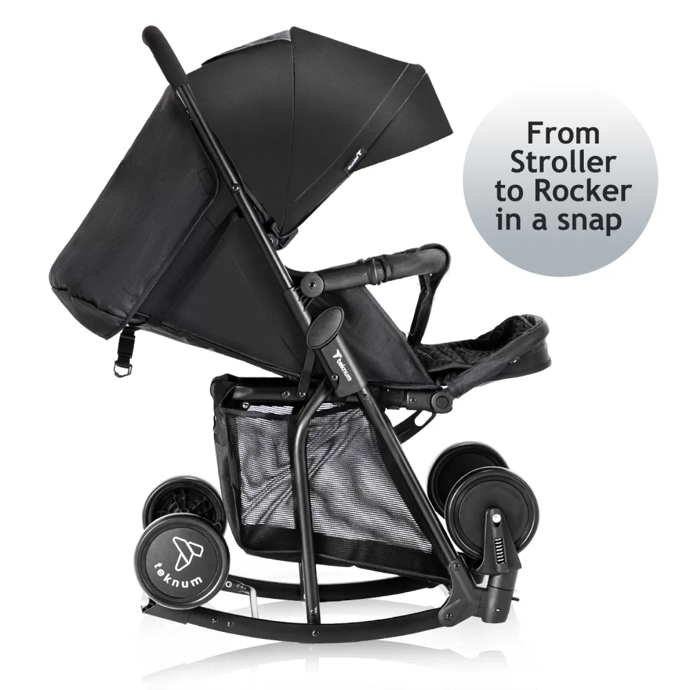 TEKNUM 2in1 Glide Stroller - Black