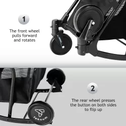 TEKNUM 2in1 Glide Stroller - Black