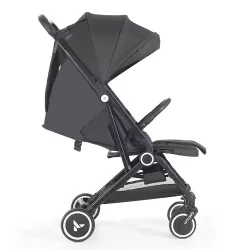 Teknum Travel Cabin Stroller with Coffee Cup Holder - Black