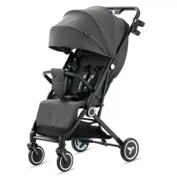 TEKNUM Travel Cabin Stroller with Coffee Cup Holder - Slate Grey