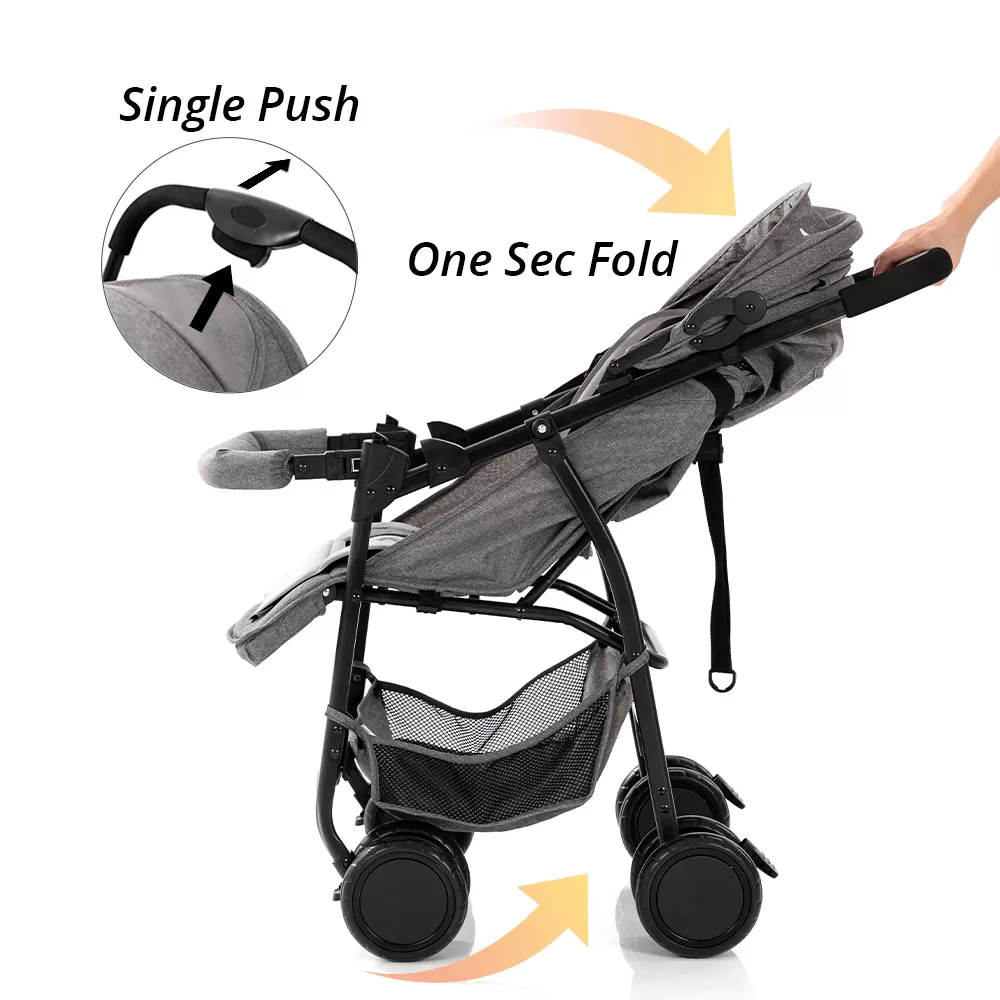 Teknum Trip Plus Stroller Grey