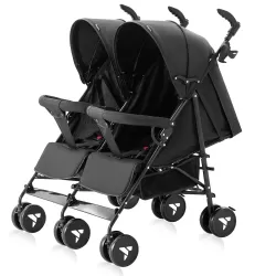 Teknum Twin Stroller Fellow-Black