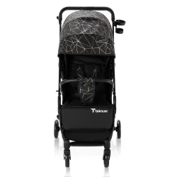 TEKNUM TravelZen Stroller with Coffee Cup Holder - Black Gold