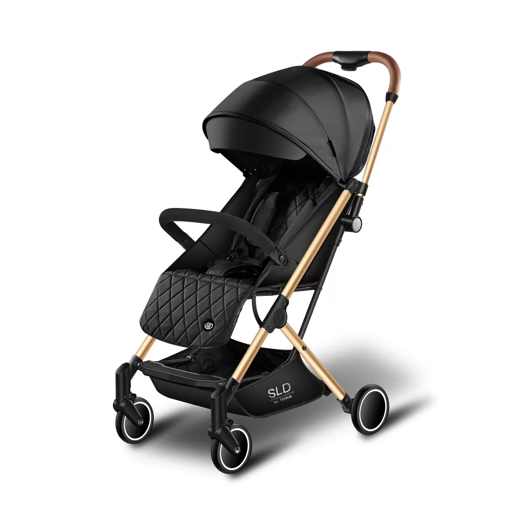 Teknum-Travel Lite Stroller SLD-Black Gold