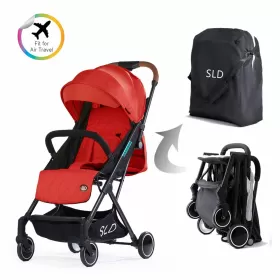 Travel Lite Stroller - SLD by Teknum - Red