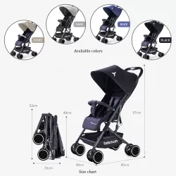 Teknum Yoga Lite Stroller - Black